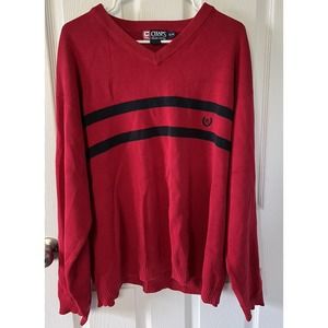 Chaps Ralph Lauren Mens V neck Sweater XL